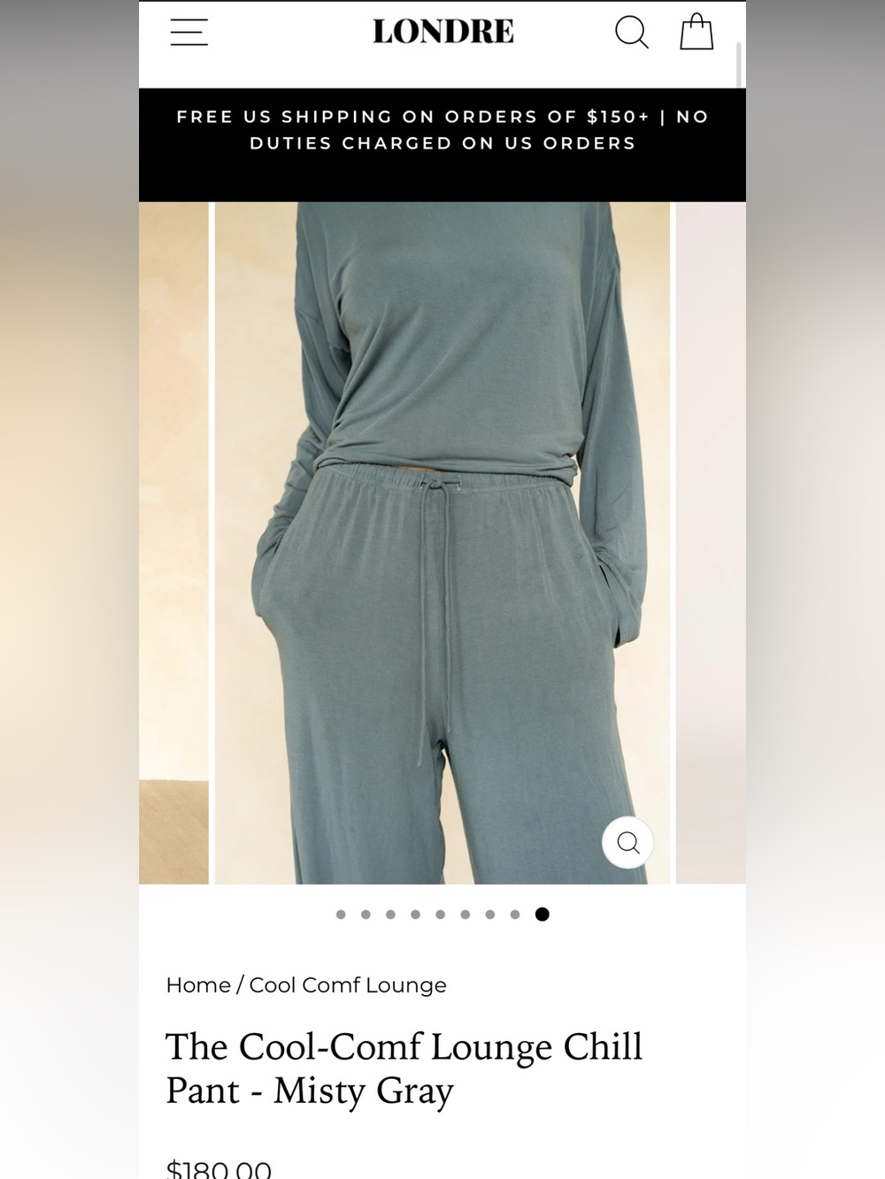 Londre Cool Comf Lounge Chill Pant
